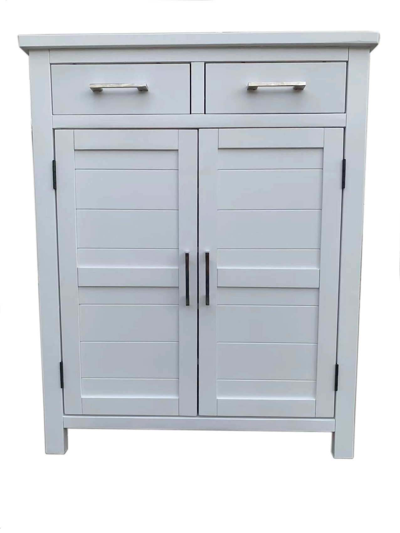 SC002w Tina White Shoe Cabinet